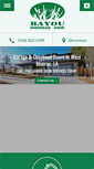 Mobile Screenshot of bayouoverheaddoors.com